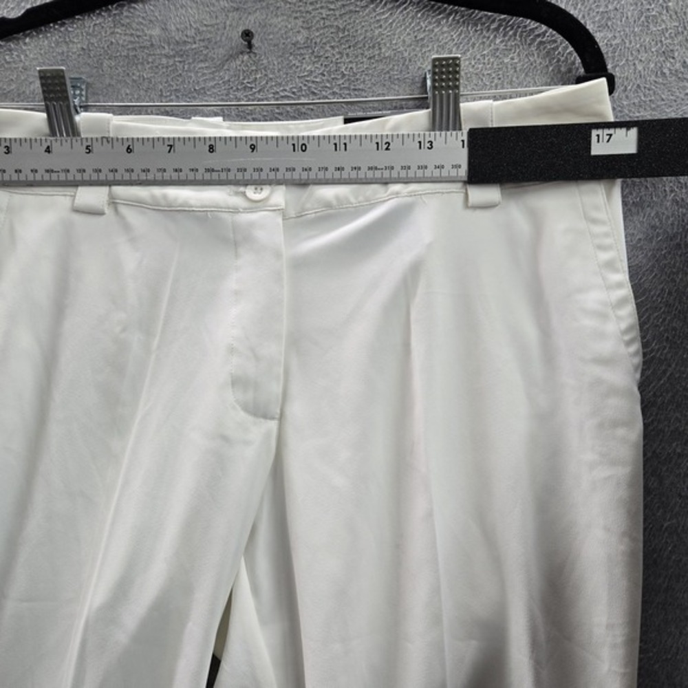 Nike Women Pants 10 White Dress Pants Dri-Fit Golf Pants Modern Rise 23" NWT - Picture 8 of 14